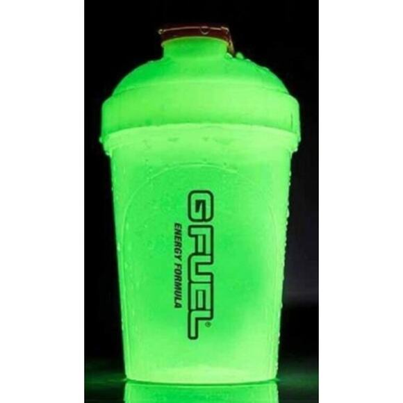 G Fuel Glow In The Dark Shaker Cup 16 oz Mixer Sport Bottle Limited Edition - Picture 15 of 15
